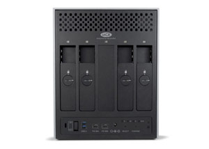 LaCie 4big Quadra USB 3.0 Back View