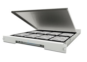 LaCie 8big Rack Thunderbolt 2 Open View