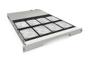 LaCie 8big Rack Thunderbolt 2 Open Rack Right Views