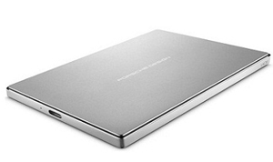 LaCie Porsche Design Mobile Slim Right Angle View