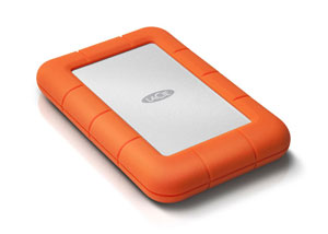 LaCie Rugged Thunderbolt USB 3.0 Right Angle View