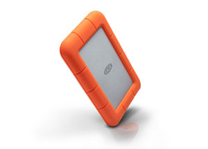 LaCie Rugged Mini Disk USB 3.0 Edge View