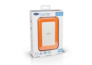 LaCie Rugged Mini Disk USB 3.0 Box Shot