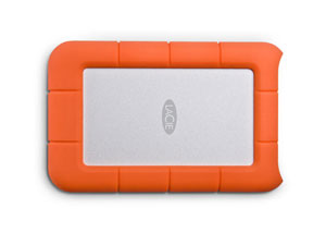 LaCie Rugged Mini Disk USB 3.0 Top View